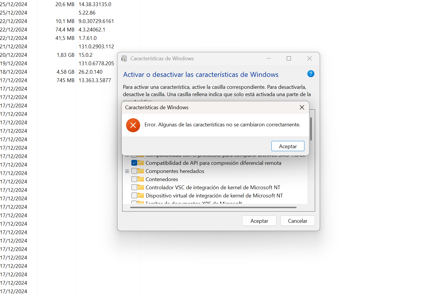 №35、Win11(24H2),i5,GTX745,M8G,SSD No puedo instalar Framework 3.5 en Windows 11 24H2 - Microsoft Q&A