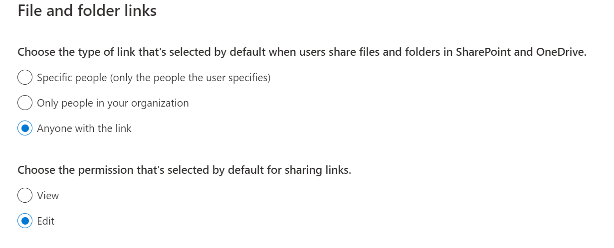 Default file share permissions to read/view only - Microsoft Q&A