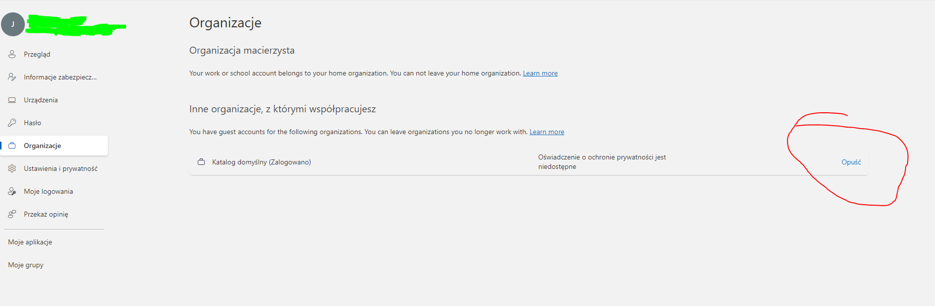 Unable to leave Azure AD Tenant - Microsoft Q&A