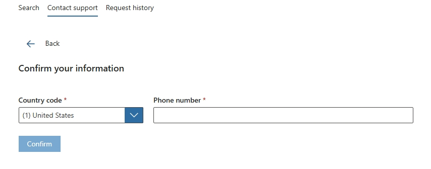 I can't reach anybody in support - Microsoft Q&A