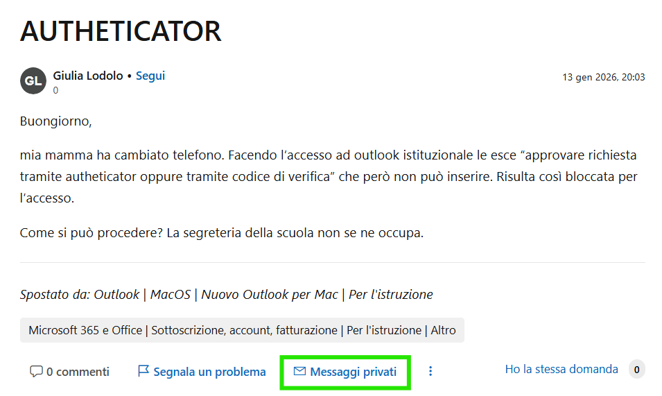 Immagine dell'utente