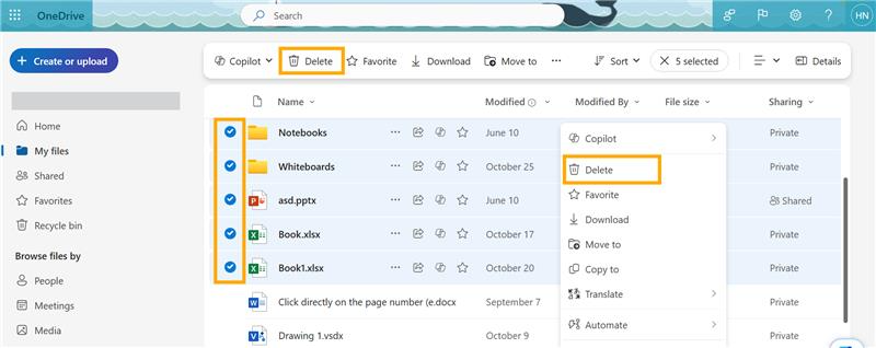 how do i remove OneDrive files and consolidate others? - Microsoft Q&A