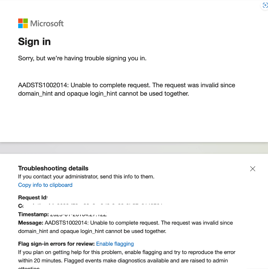 I'm having trouble logging into my outlook account. - Microsoft Q&A