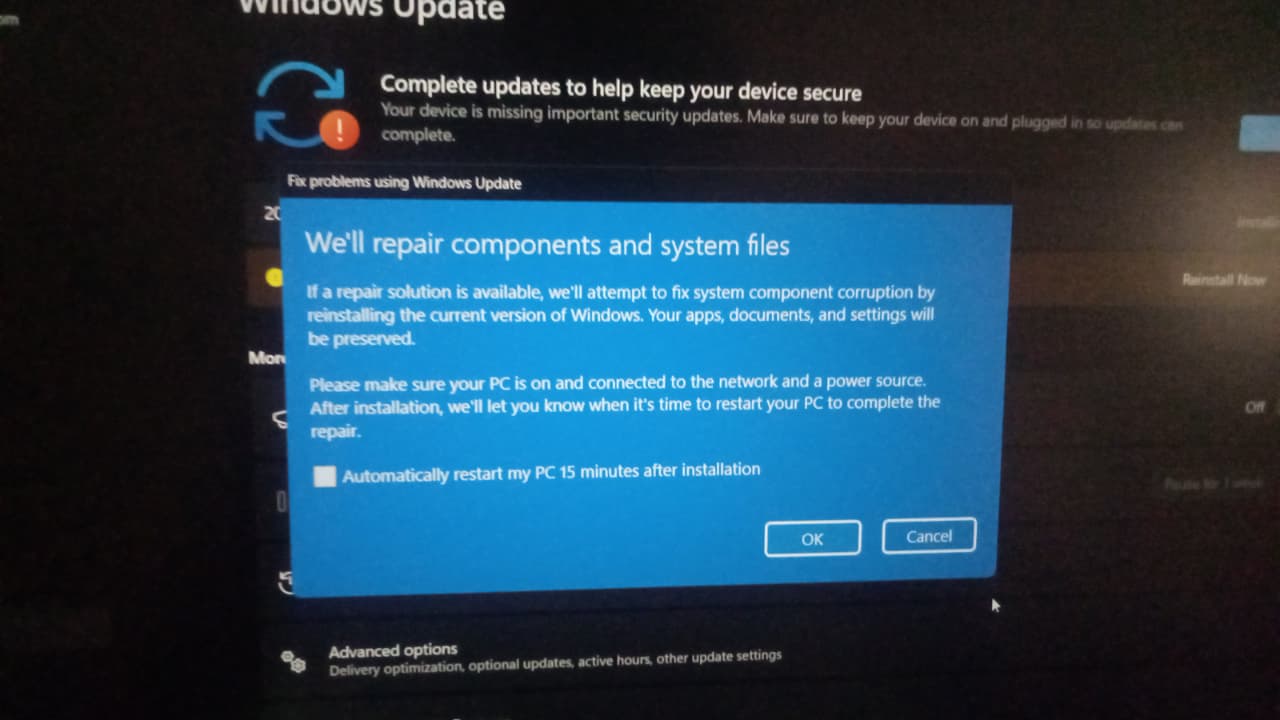 I'm having trouble updating my device - Microsoft Q&A