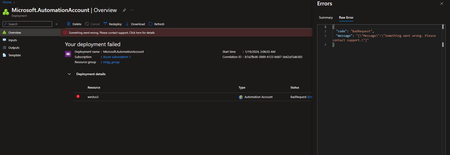 Azure automation maybe did not working Microsoft Q&A