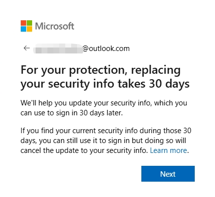 Locked out of Microsoft account - want to enter new contact number for ...