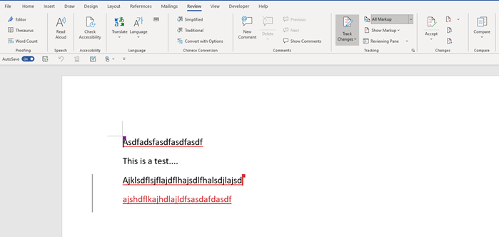 Viewing/not viewing tracked changes in OneDrive - Microsoft Q&A