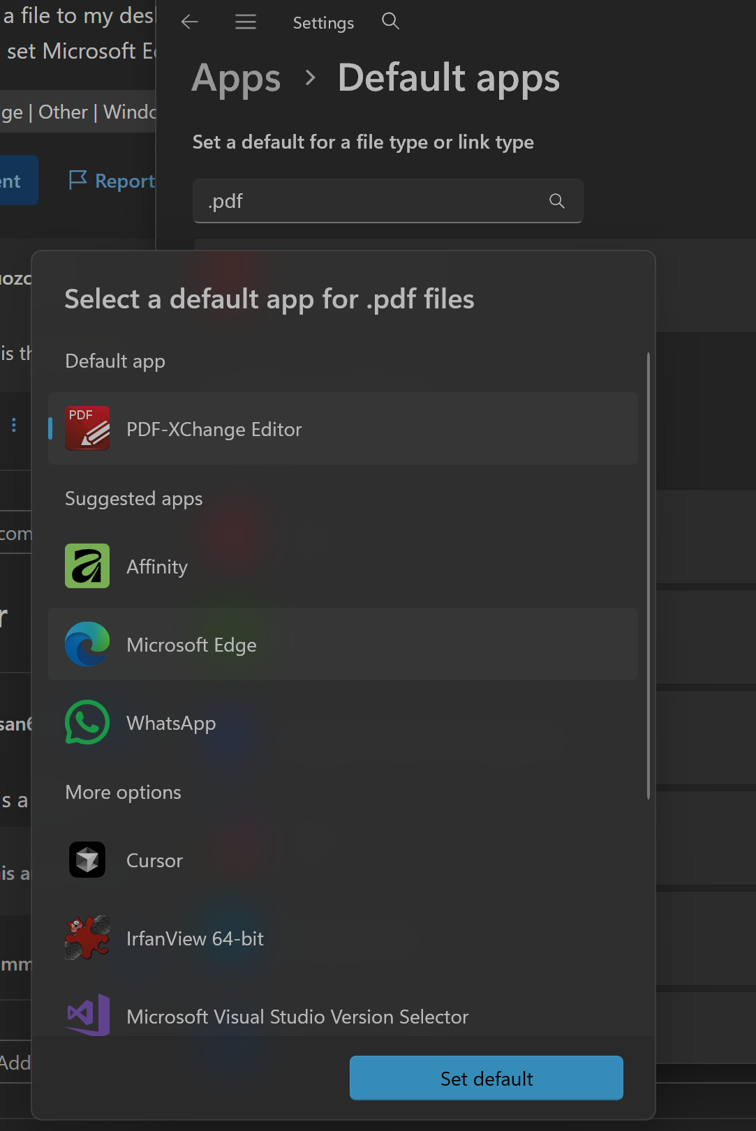 Setting Microsoft Edge as App for Printing - Microsoft Q&A