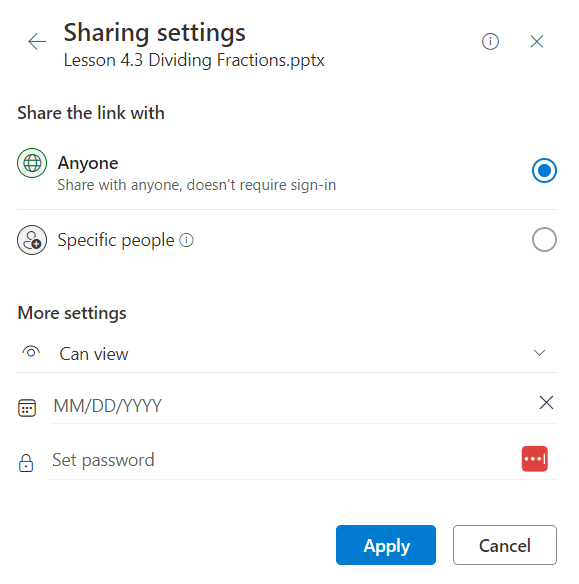 Unable to download file from share link - Microsoft Q&A