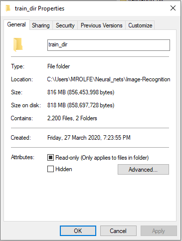 Changing folder permissions - Microsoft Q&A