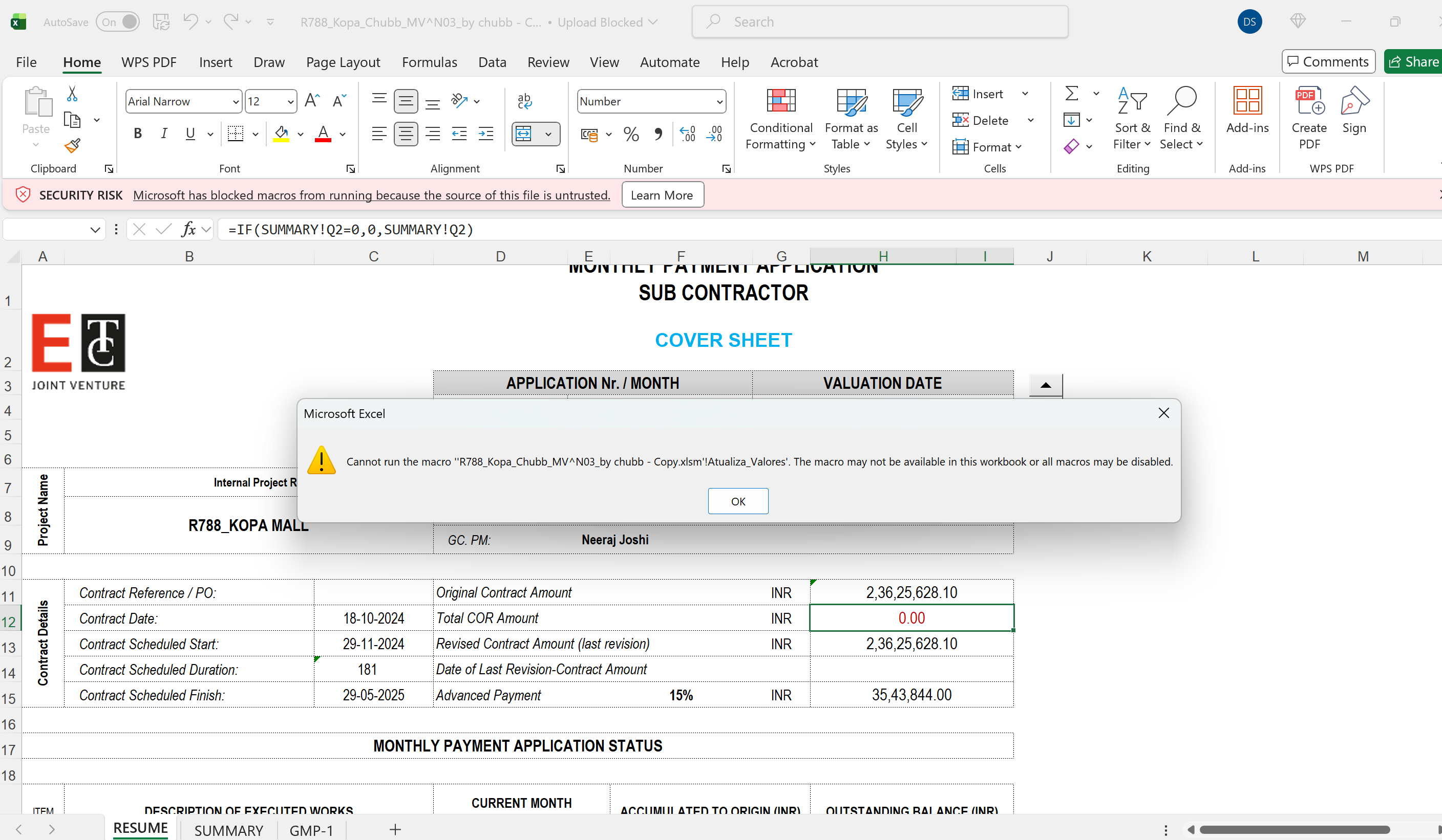 How to enable Macro for my pc? - Microsoft Q&A