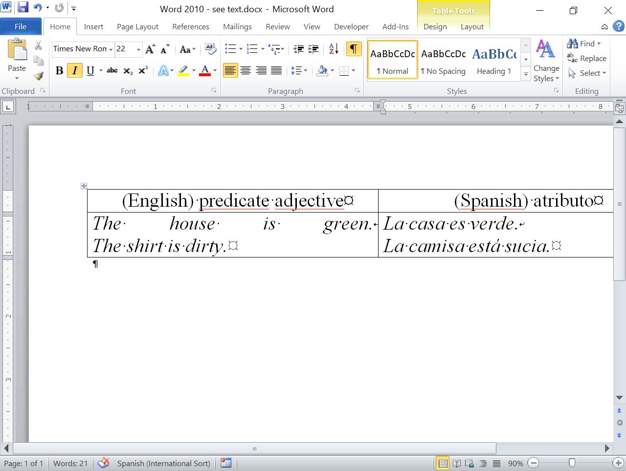 text disposition -- Word 2010 - Microsoft Q&A