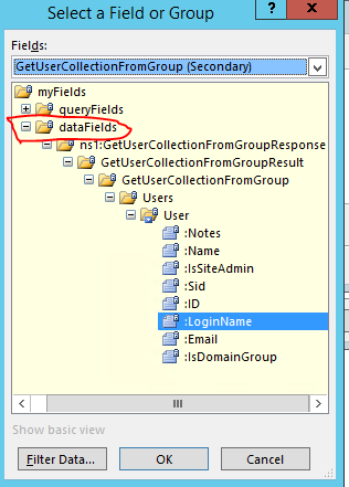 Problems checking if a user is a member of a permission group within ...