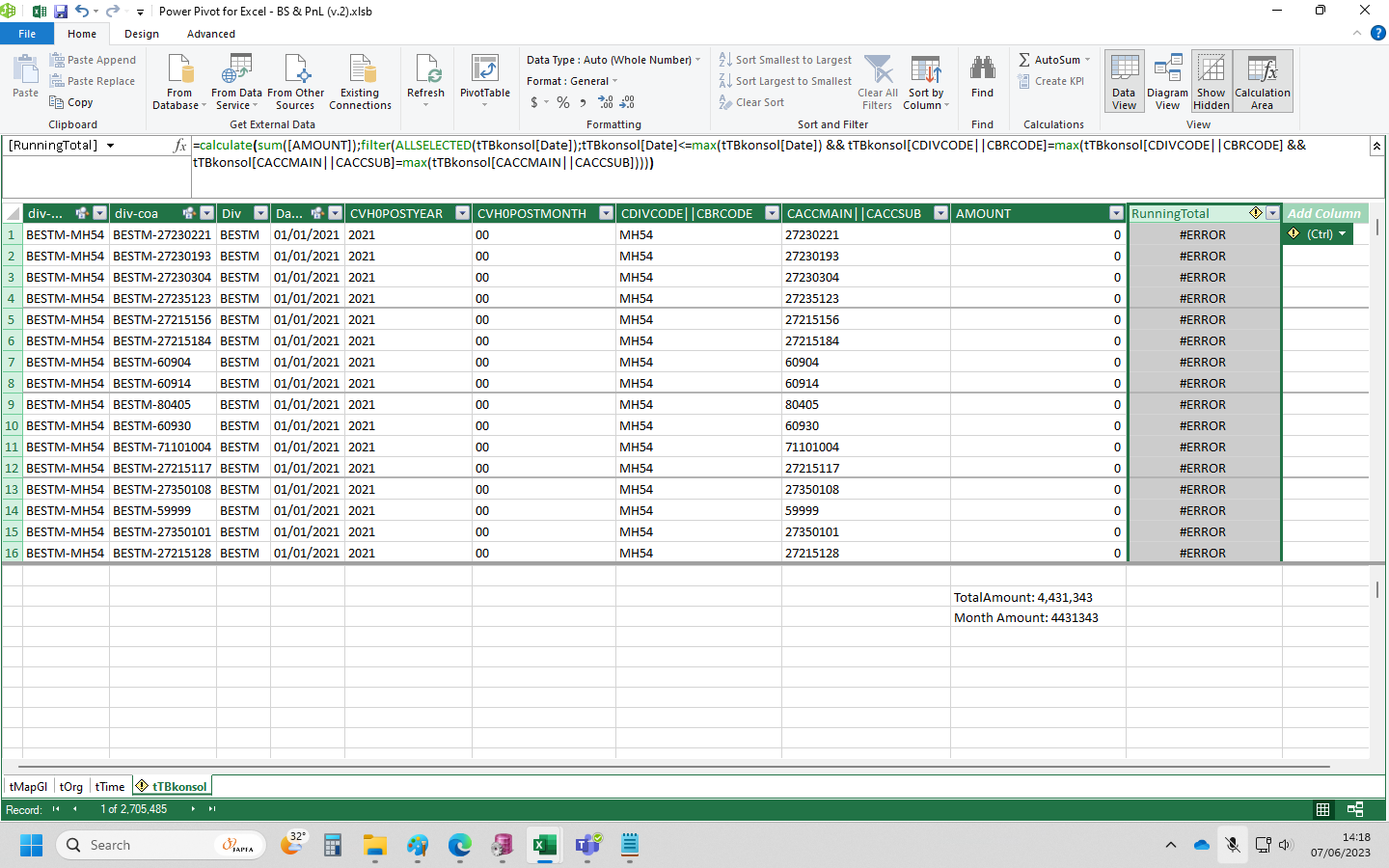 microsoft excel 2010 - Power Pivot - Calculating a Defect Rate - Super User