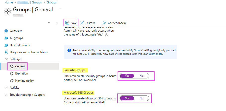 Graph API: Post to groups does not work - Microsoft Q&A