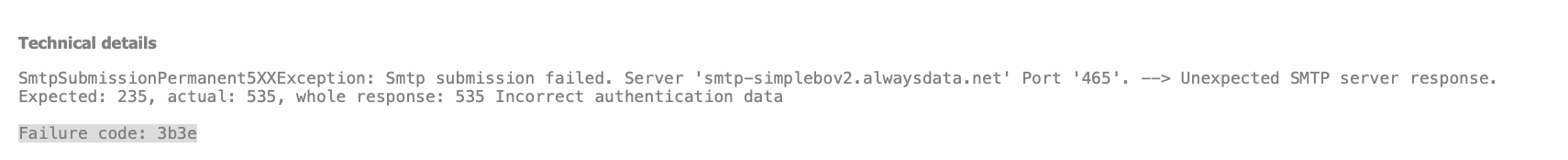 Error Message when Sending email through Outlook - Microsoft Q&A
