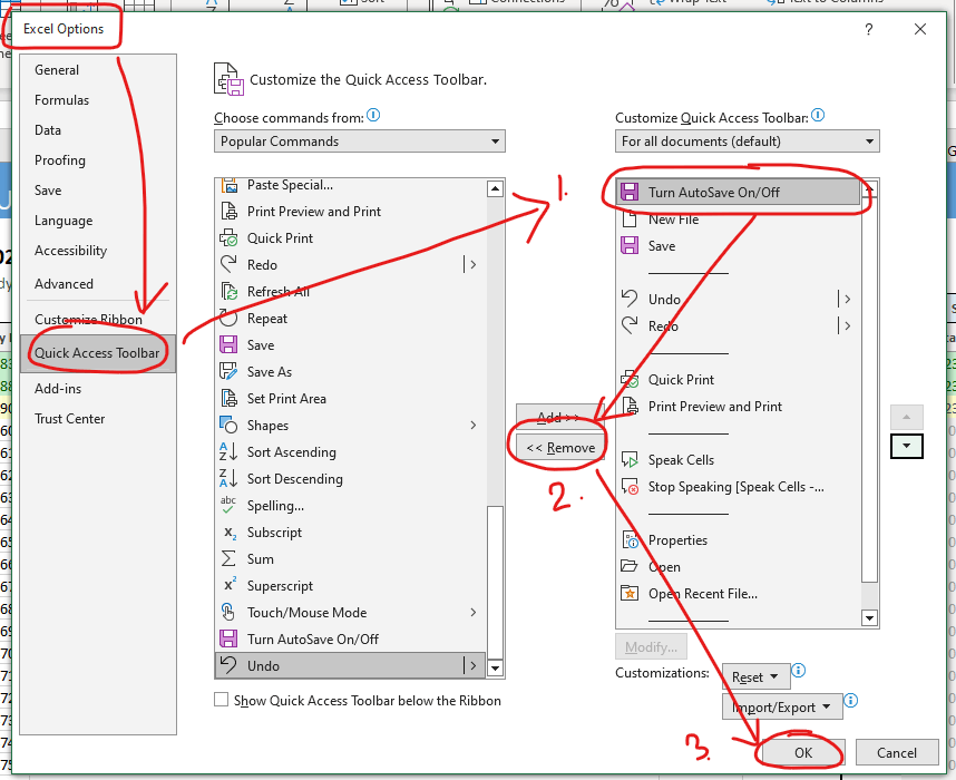 AutoSave button magically appeared in my 365 Word, Excel and PowerPoint ...