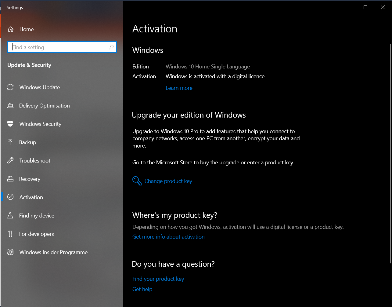 Windows Activation after Motherboard change - Microsoft Q&A