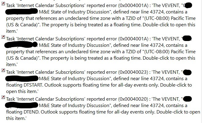 Internet Calendar Subscriptions: Contains a property that references an ...
