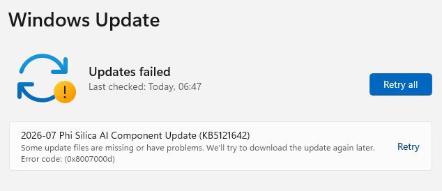 error