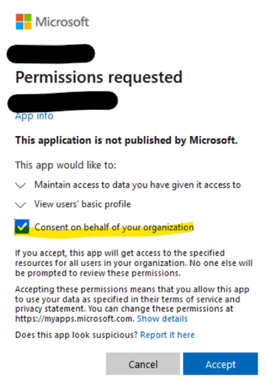 Teams Admin not recognized as Admin for scope grant - Microsoft Q&A