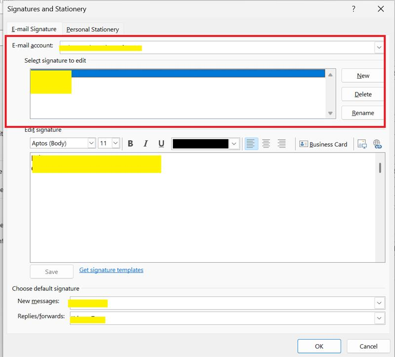 Signature troubles - Microsoft Q&A