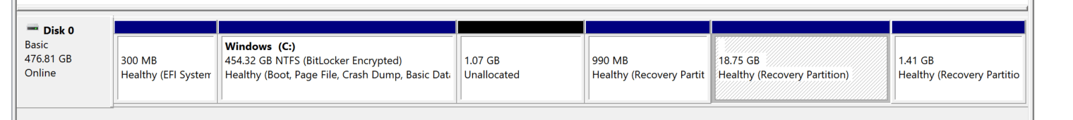 I deleted my health recovery disk partition need recovery windows 11 ...