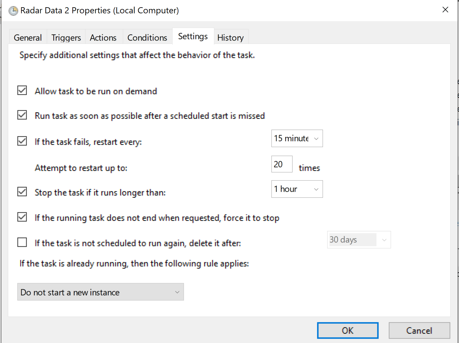 Task Scheduler not working - Microsoft Q&A