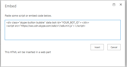 How to add custom HTML and JavaScript code to a Site Page in Sharepoint ...