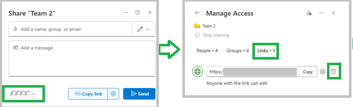 Our SharePoint files stopped being able to share via link - Microsoft Q&A