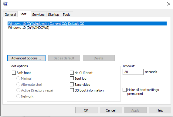 New windows 10 installtion on New SSD - wont boot unless old SSD ...