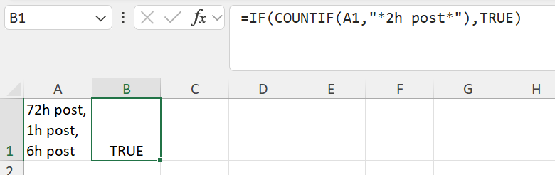 Countif when matching a certain text - Microsoft Q&A
