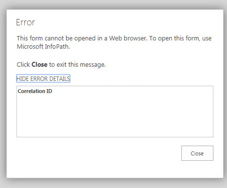 Publish InfoPath Form to MS Teams/SharePoint 365 - Microsoft Q&A