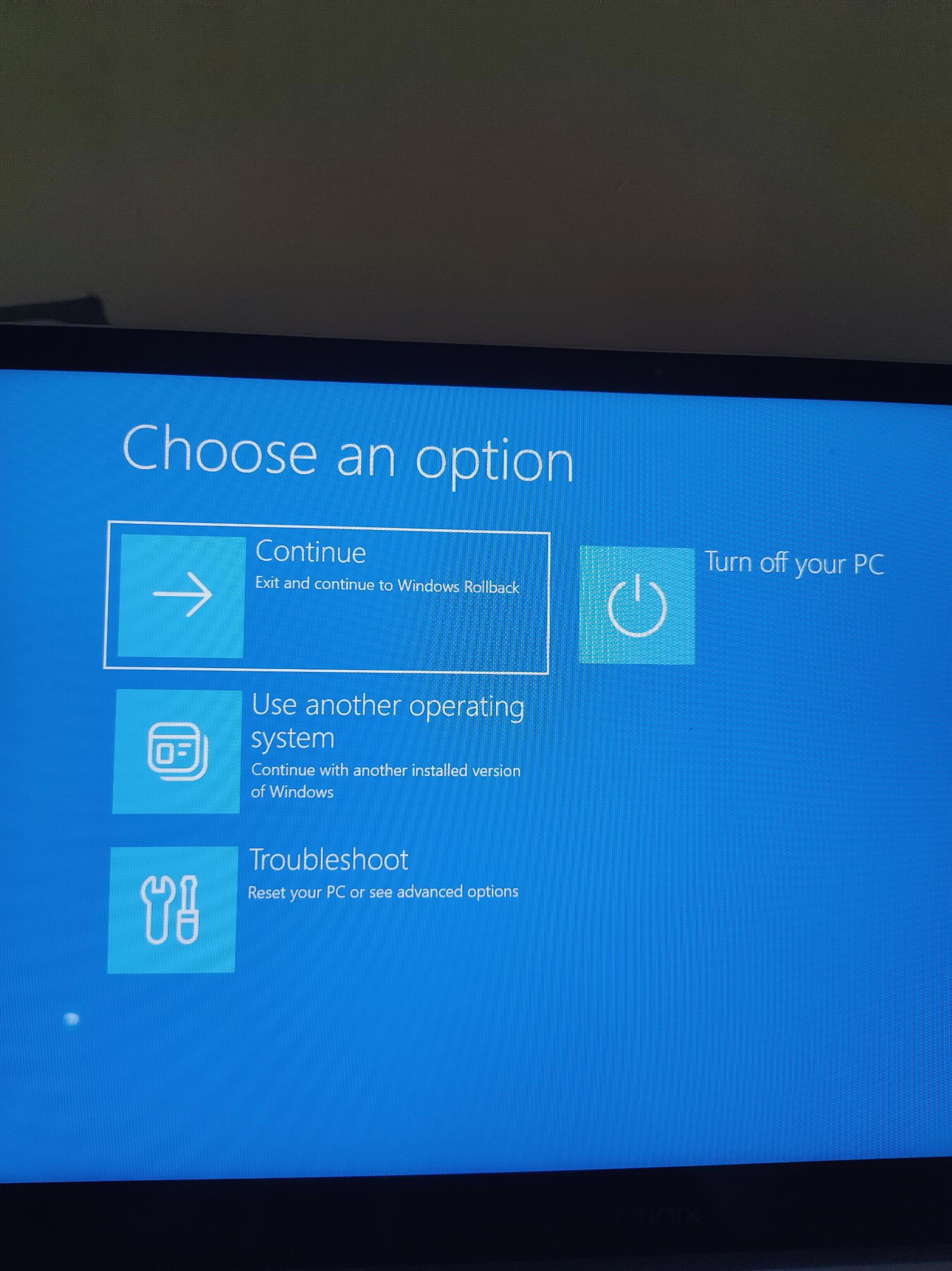 I'm stuck in a loop of bitlocker recovery key - Microsoft Q&A