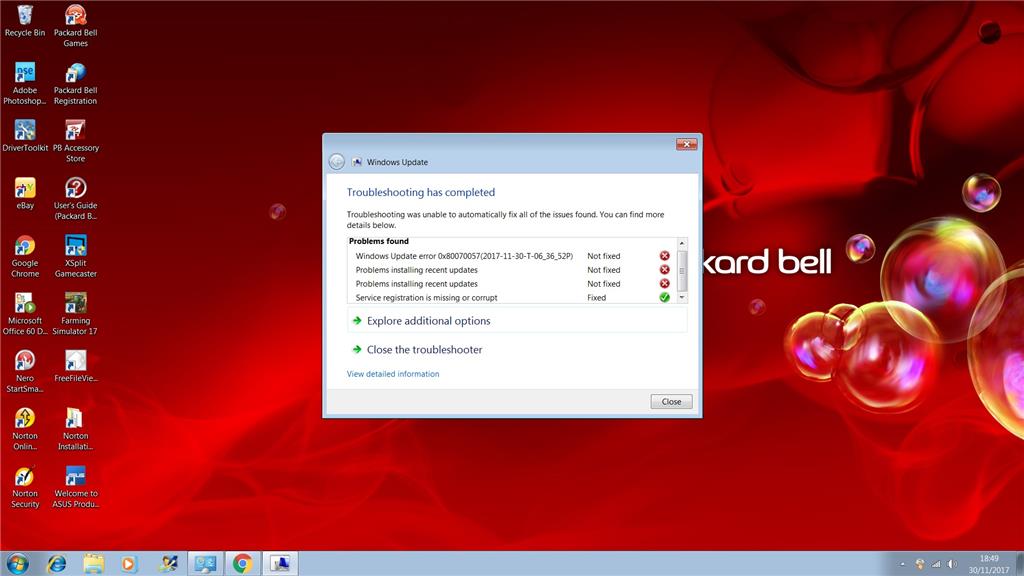 microsoft windows 7 update issues - Microsoft Q&A