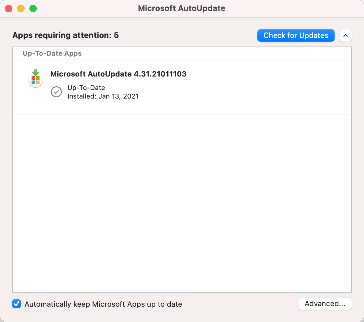 Office update CHECK FOR UPDATES - not going away - Microsoft Q&A