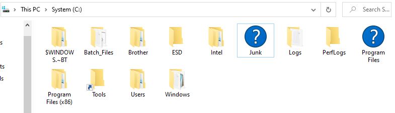 Folder Icons in Win 10 64-bit - Microsoft Q&A