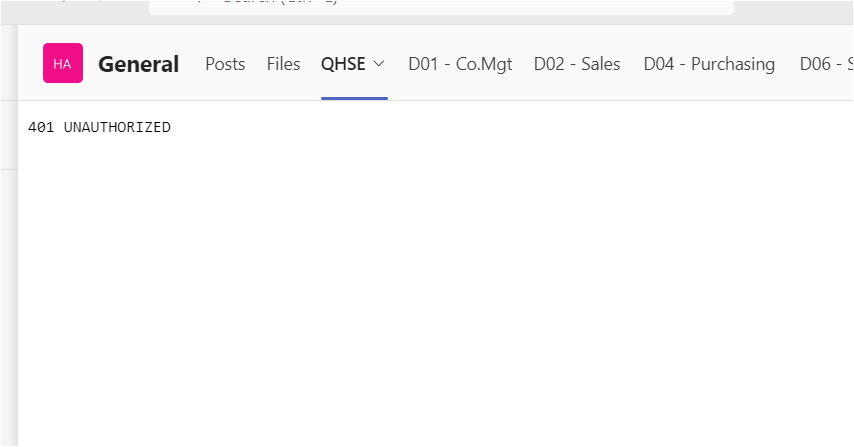 I am unable to view files on the new Teams - Microsoft Q&A