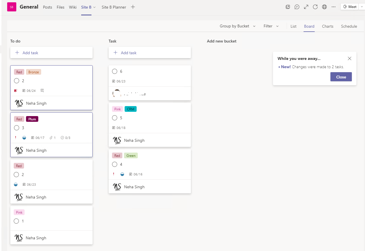 Cards in Planner sometimes have a border - Microsoft Q&A