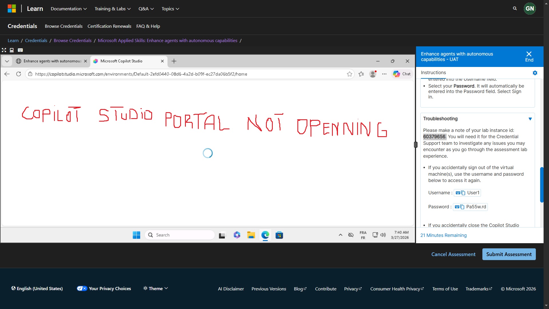 Copilot-studio-portal-Not-Openning