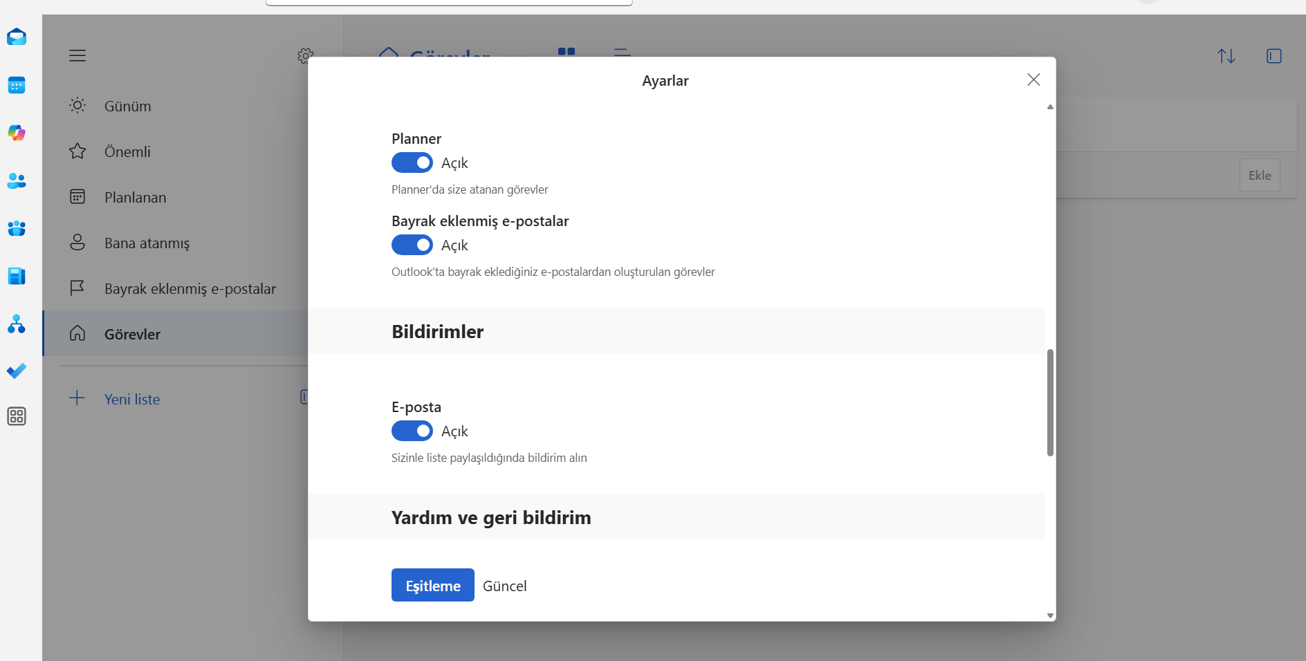 Kullanıcının resmi