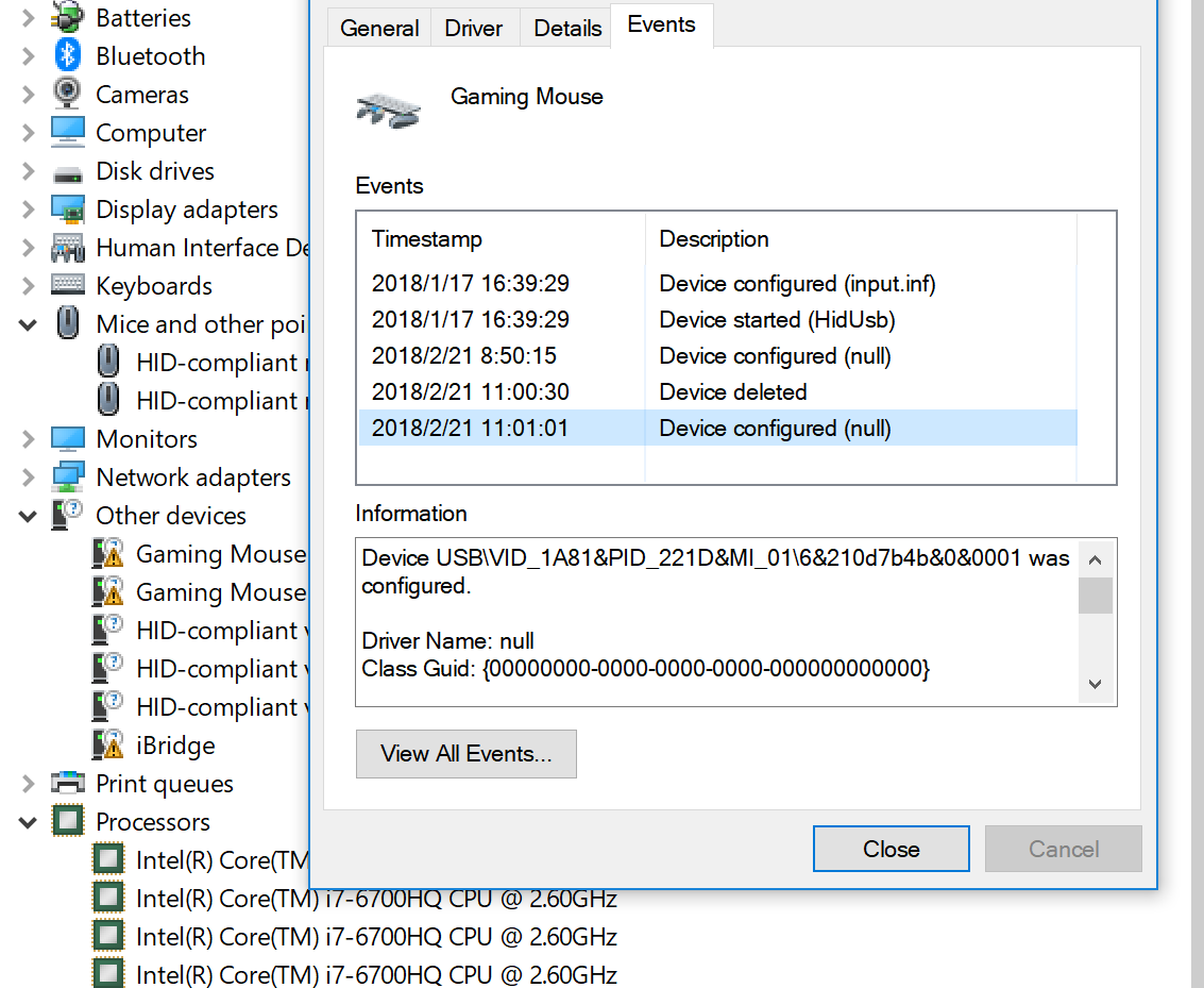 Mouse driver problem - Microsoft Q&A