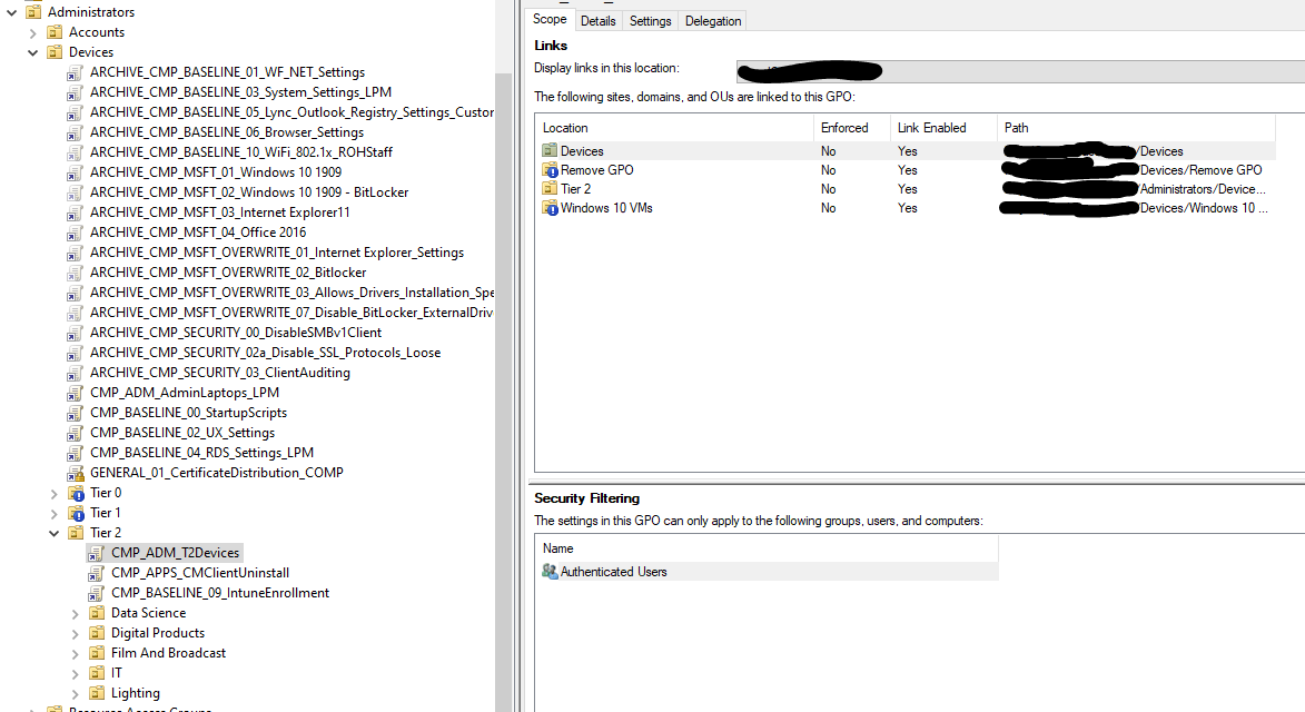 Intune- Decommissioning Admin rights policy - Microsoft Q&A