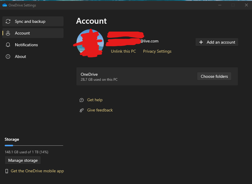 How do I remove my onedrive business folder from explorer (and anywhere ...