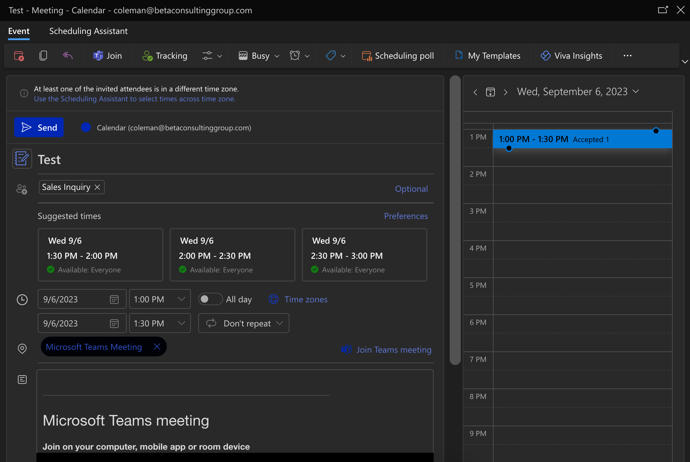 Updating Calendar Events Without Sending Updated Emails - Microsoft Q&A