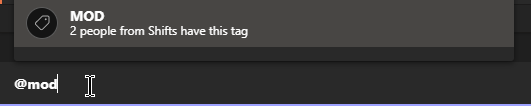 Shifts - Tag rotating issue - Microsoft Q&A