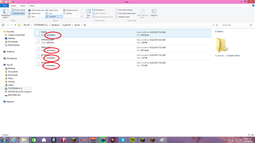 unfamiliar file type in my windows hard drive? UPDATE - Microsoft Q&A