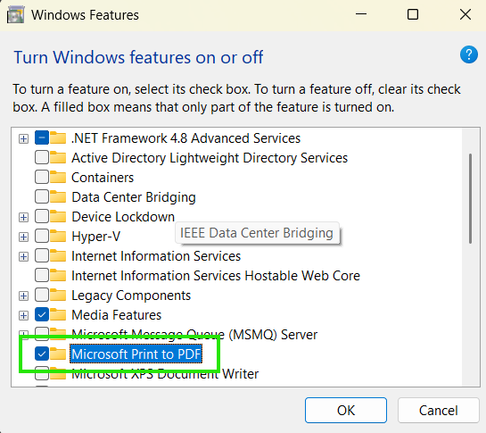 while adding printer device which is microsoft to print pdf it is not ...