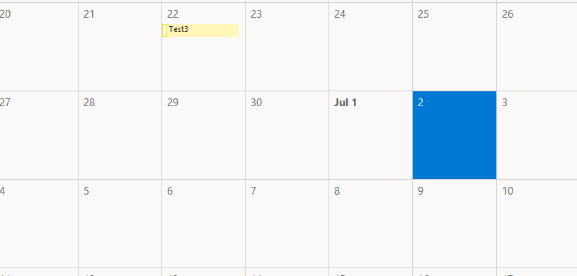MS Office Calendar Scrolling - Microsoft Q&A