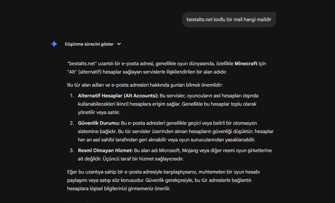 Kullanıcının resmi